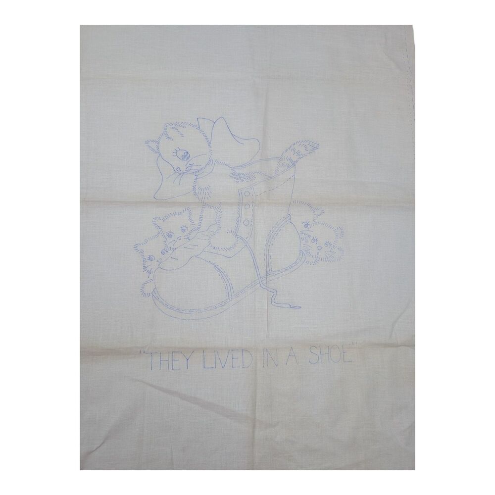 Vintage Kitty Cat Cute Fun Boot Transfer Patterns, MCM‎ Iron On Transfers, 1960s - Picture 2 of 9